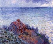 Claude Monet The Coustom s House oil